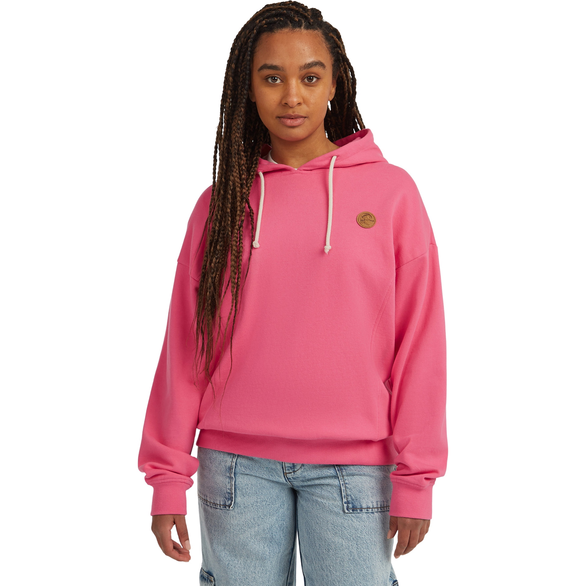 2025 O'Neill Da Donna Felpa Con Cappuccio Oversize O'Riginals 1750117 - Carmine Rose
